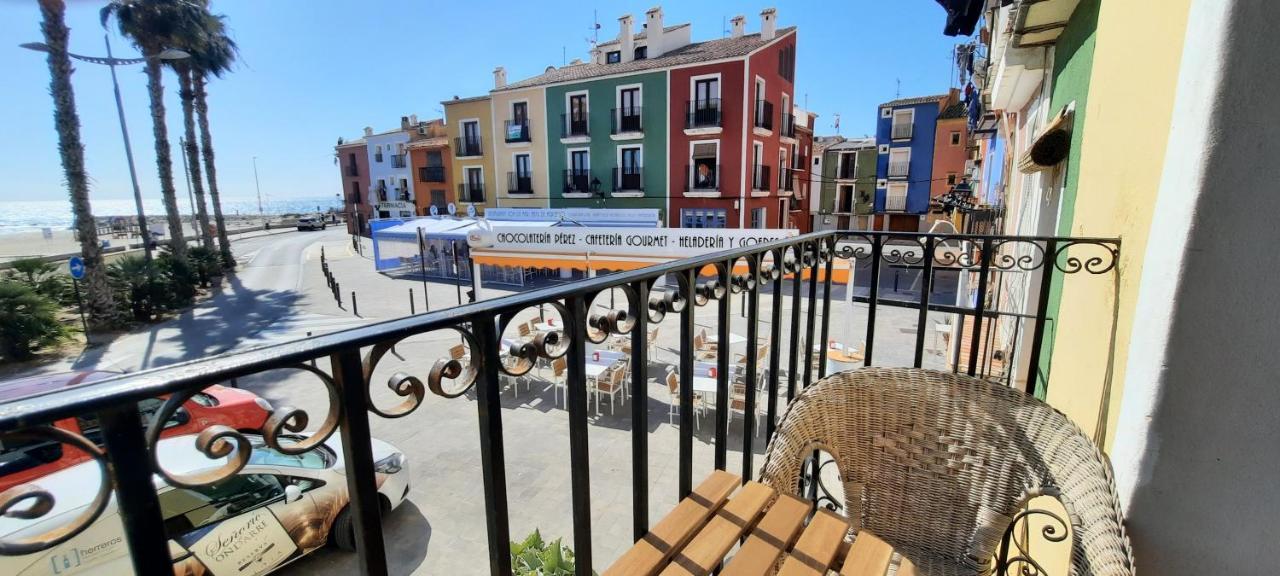 AR28-1, Coqueto apartamento en primera línea de playa Villajoyosa  Exterior foto