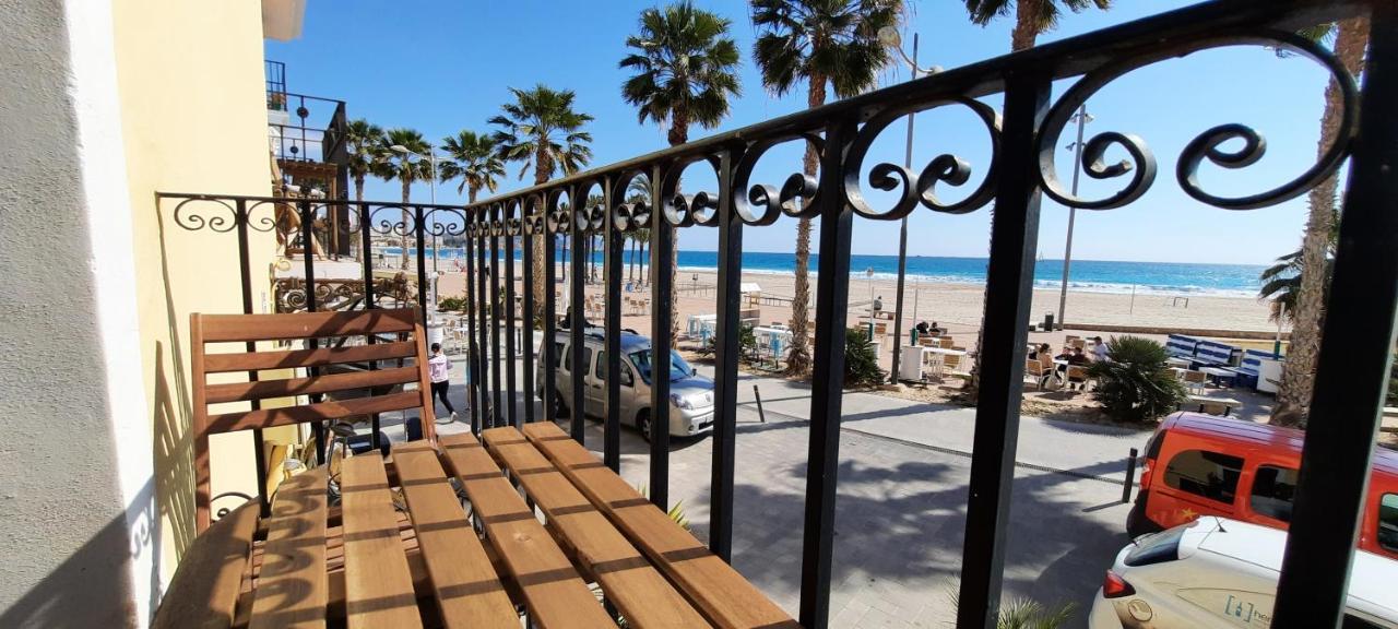 AR28-1, Coqueto apartamento en primera línea de playa Villajoyosa  Exterior foto