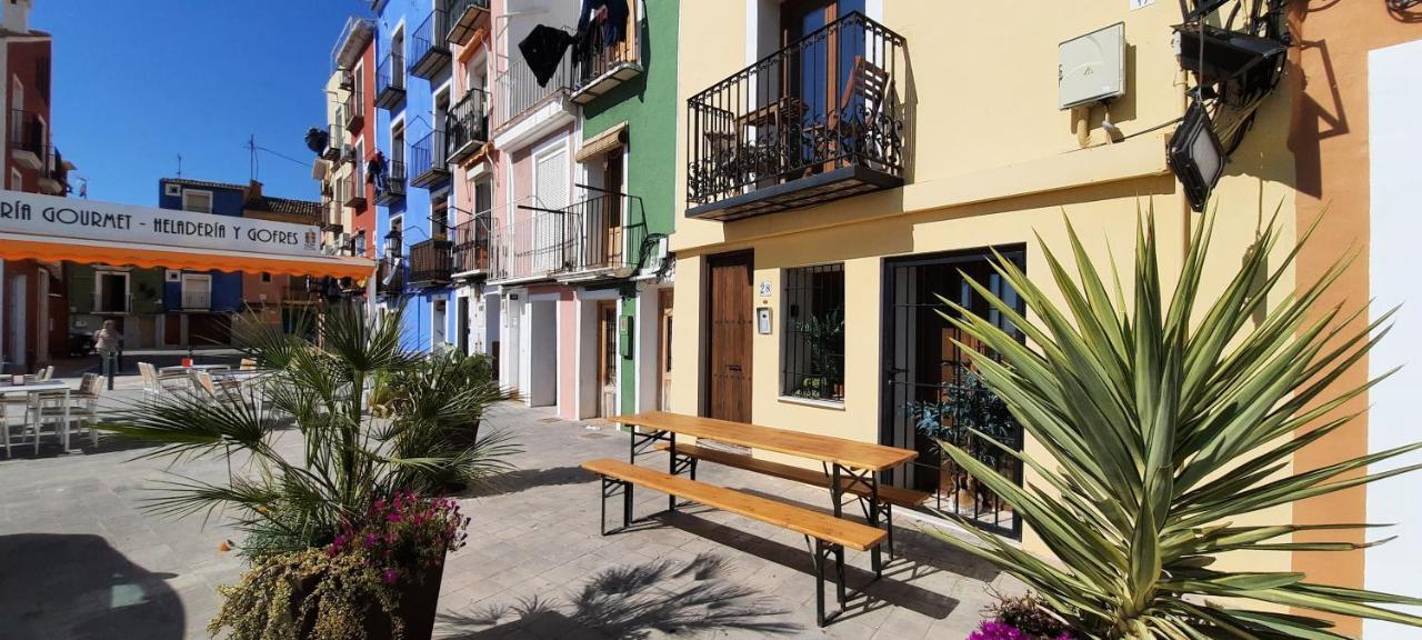 AR28-1, Coqueto apartamento en primera línea de playa Villajoyosa  Exterior foto